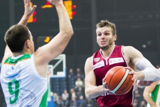 "Lietkabelis" Latvijoje įveikė "Barons" krepšininkus